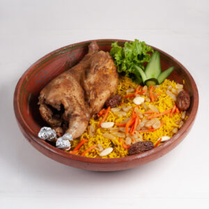 Chicken Sajji with Rice (F)